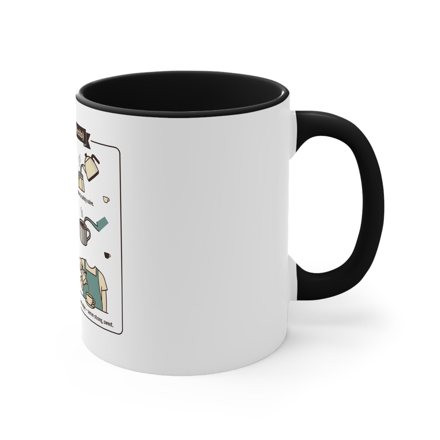 Mima Lotería Accent Mug — Personalized Floral Mexican Game Card Coffee Cup